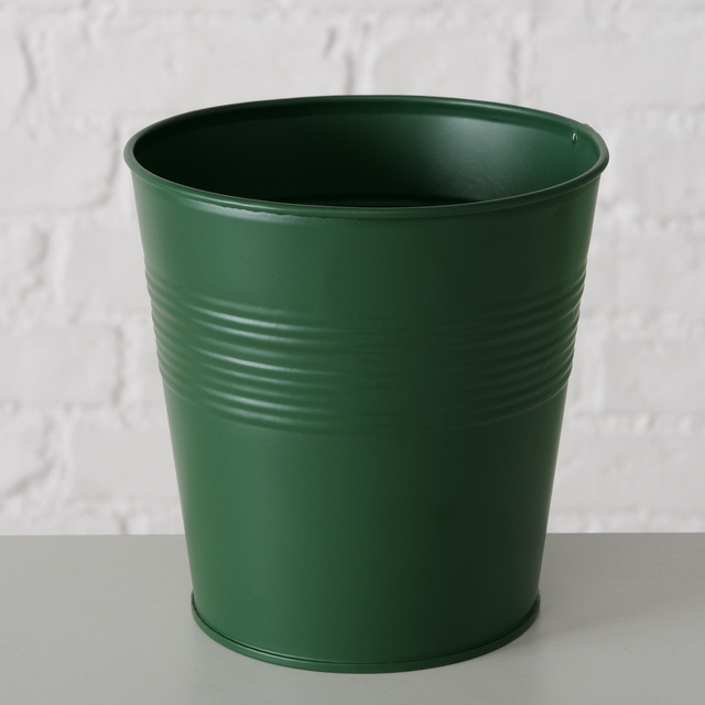 Ghivece de gradina zincate Lingo, exterioare, 3 bucati