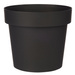 Ghiveci cu auto-udare, plastic, antracit