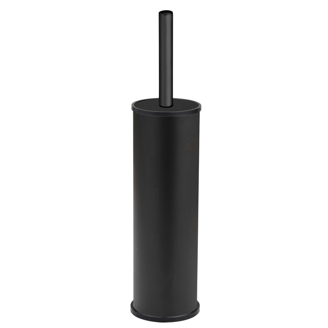 Perie de toaleta cu recipient etans din otel inoxidabil OLMEDO, Ø 8,5 cm