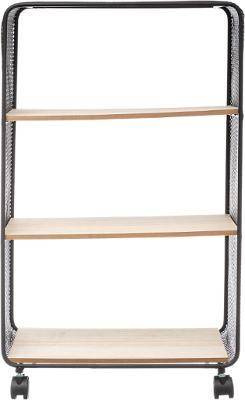 Dulap pe roți SOUTH BAY, 3 rafturi, structură ajurata