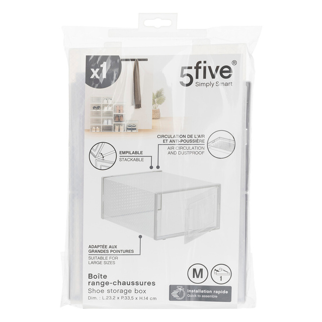 Raft pentru pantofi din plastic, mediu