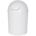 Coș de gunoi pentru baie, capac pivotant, WENKO