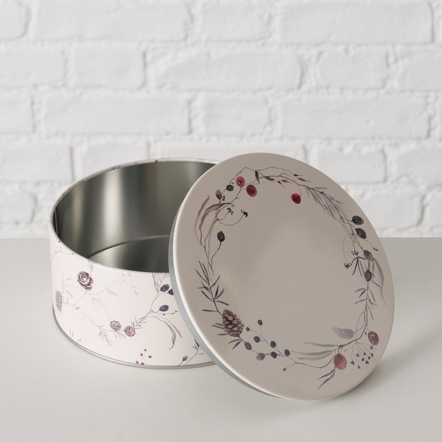 Set de două cutii de depozitare NORDALA, Ø 16-20 cm