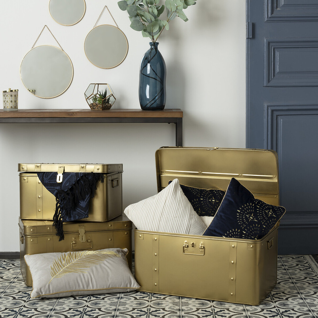 Oglinzi suspendate formă rotundă și diferite dimensiuni, un set de trei oglinzi decorative - Atmosphera Créateur d'intérieur