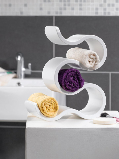 Suport pentru sticle BOA, KOZIOL, alb