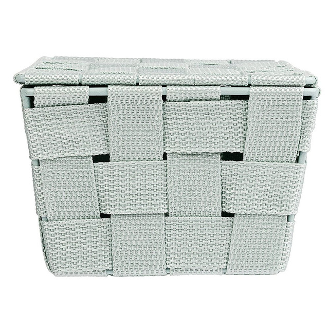 Organizer cu capac ADRIA, recipient pentru baie, WENKO, mentă