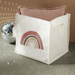 Coș pentru jucării pătrat HEAD IN THE CLOUDS, 31 x 31 x 31 cm