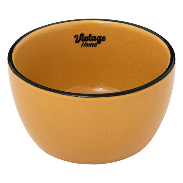 Set de 4 boluri pentru sosuri BE VINTAGE, si placa din bambus