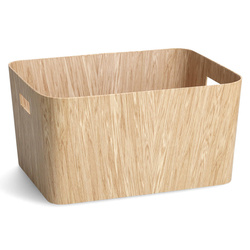 Cutie din carton durabil WOOD, 39,5 x 30,5 x 20 cm