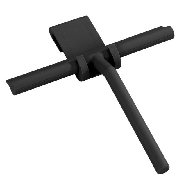 Racleta de apă MOLA pentru ferestre și cabine, neagră, WENKO