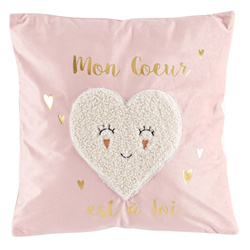 Pernă de catifea pentru copii, 40 x 40 cm