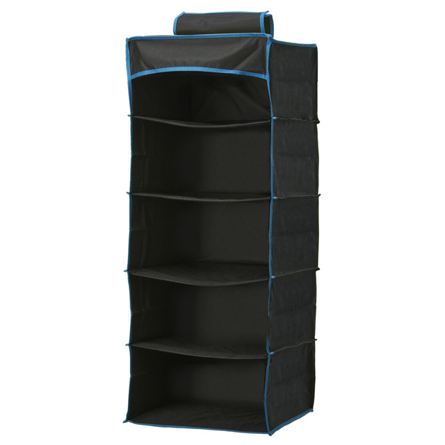 Organizator textil pentru dulap, 5 rafturi, 34 x 34 x 85 cm
