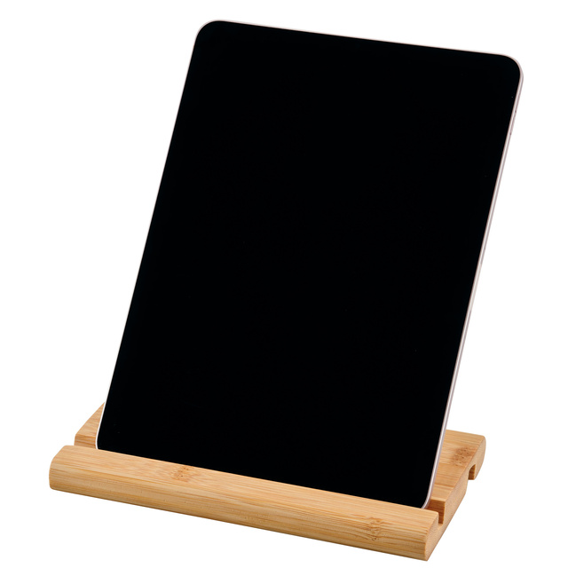 Suport tableta din bambus, 20 x 10 cm