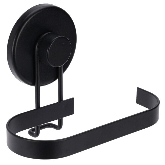 Suport pentru hârtie igienică cu ventuză, 14 x 11 x 14,5 cm