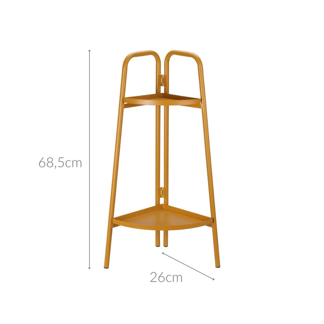 Suport metalic pentru plante, 50 x 26 x 66 cm