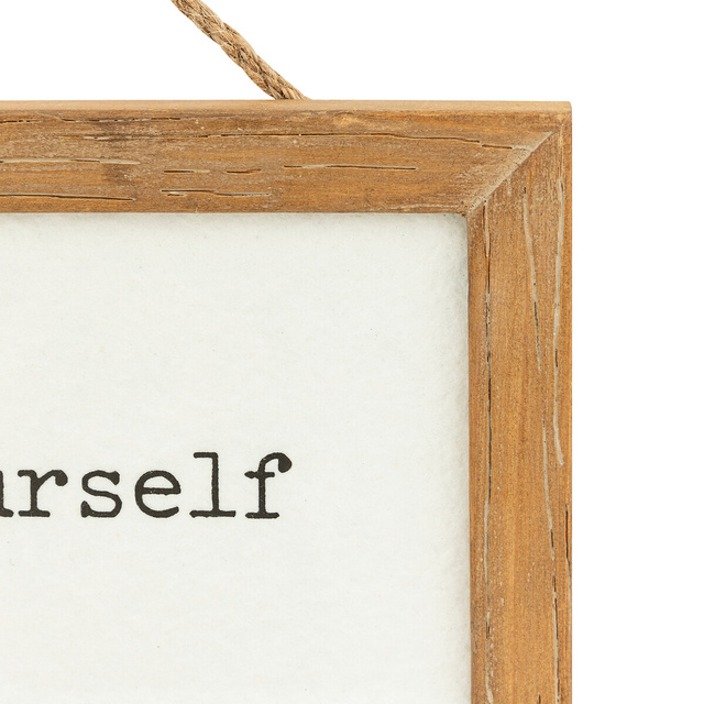 Decor de perete într-un cadru YONA, 38 x 15 cm