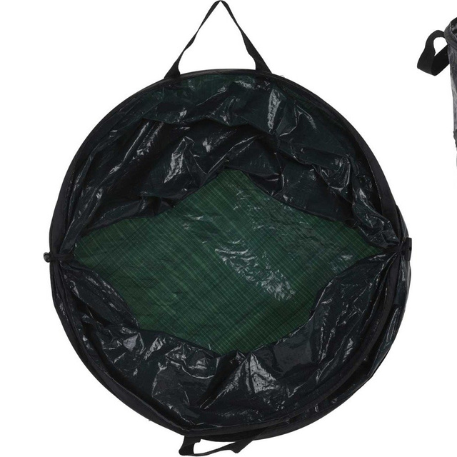 Coș de grădină pentru frunze, 85 L, pliabil