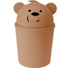 Coș mic de gunoi în formă de ursuleț pentru o cameră de copii, 1,5 l