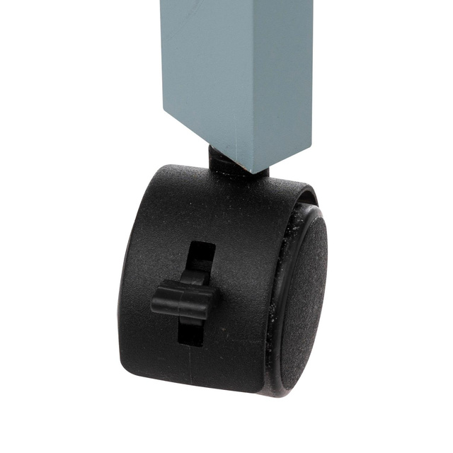 Etajera de baie foarte ingusta cu roti, 3 rafturi, latime de 15 cm