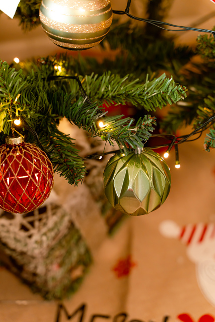 Globuri cu model în relief, Ø 8 cm, 3 buc.