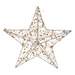 Stea din sârmă, decorațiune suspendată cu LED de 30 cm