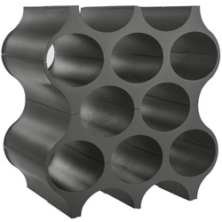 Suport pentru sticle SET-UP, KOZIOL, gri închis