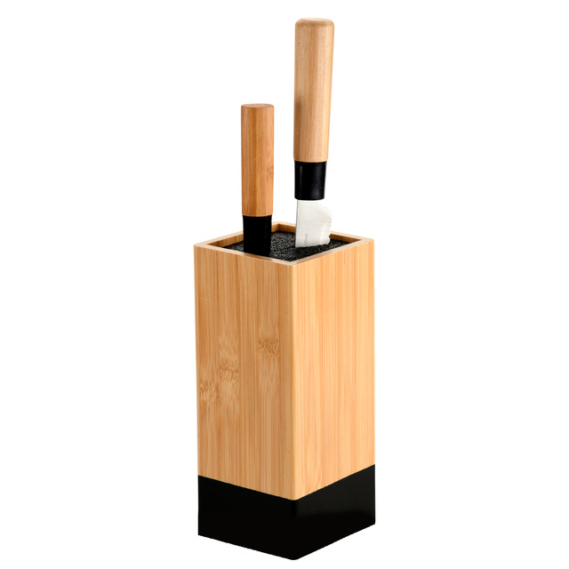 Bloc din bambus pentru cutite de taiat