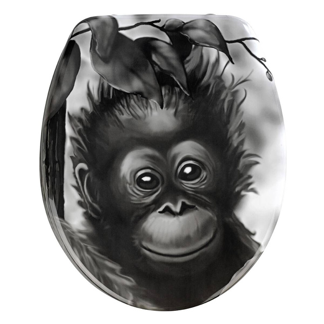 Capacul de toaletă MONKEY, universal - Duroplast, WENKO
