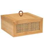 Cutie cosmetice ALLEGRE BAMBOO, 15 x 7 x 15 cm, WENKO