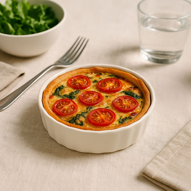 Vas ceramic pentru mini tarte WIW, Ø 12 cm