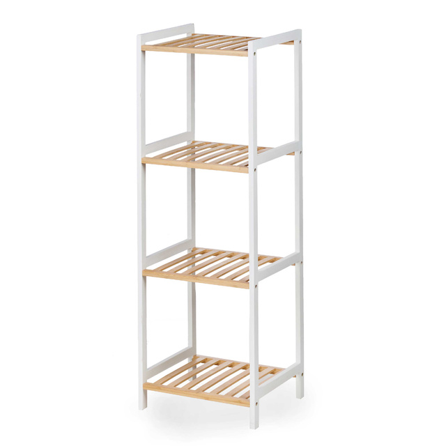 Raft îngust din bambus SQUARE, 35 x 30 x 100 cm