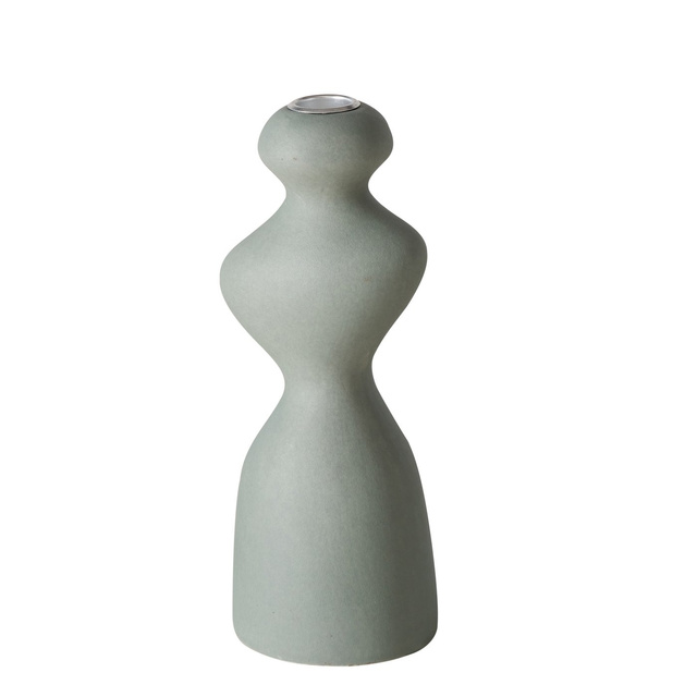 Sfeșnic din ceramică de formă neregulată MORANA, 22 cm