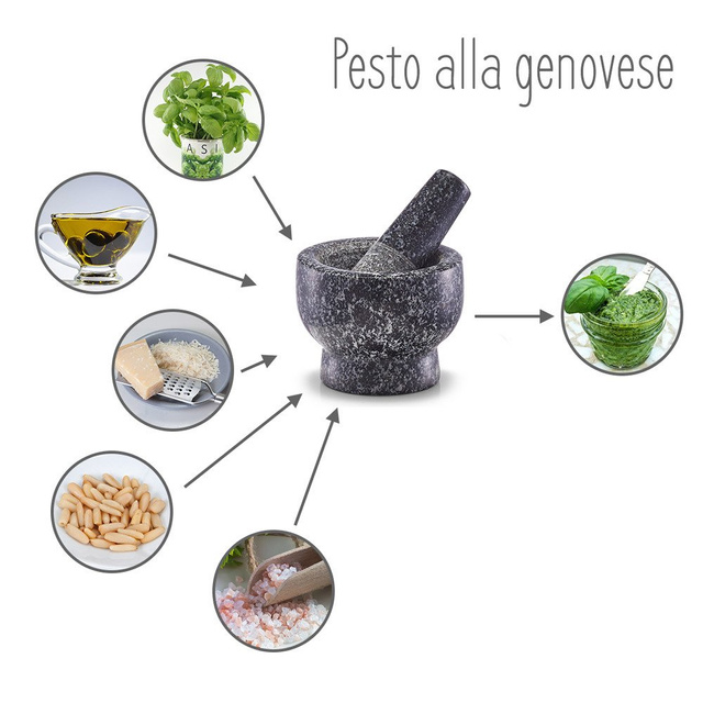 Moar granit cu pistil, Ø 9 cm x 6,5 cm ZELLER