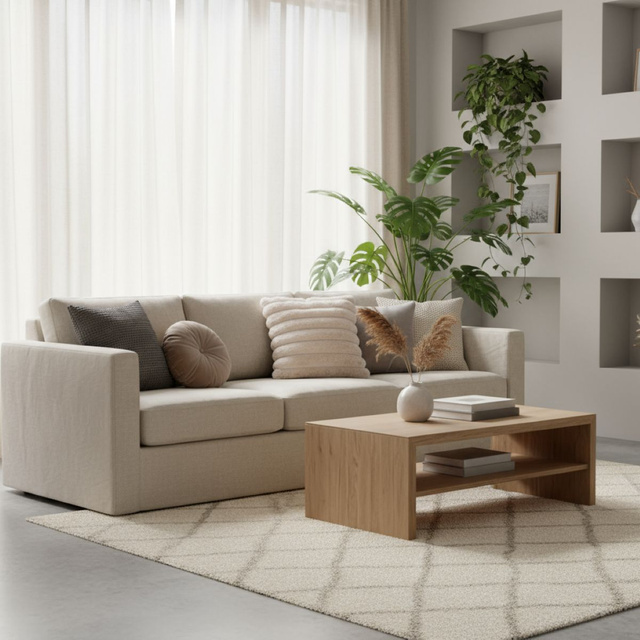 Pernă decorativă 45 x 45 cm, roz