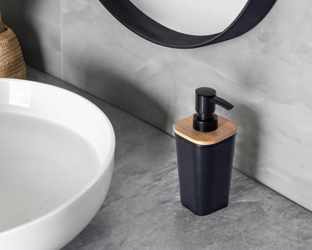 Distribuitor de săpun lichid, negru, 5five Simply Smart