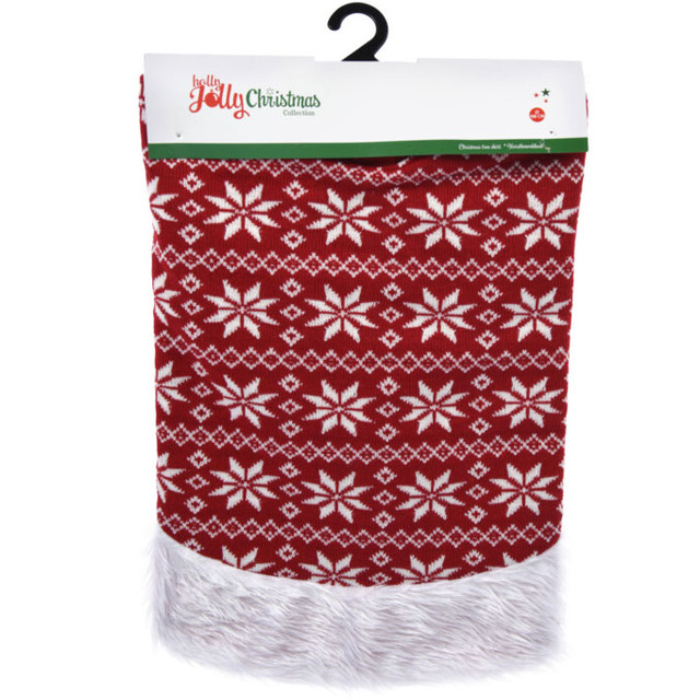 Covoras pentru brad SKIRT KNITTED, 100 cm