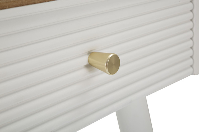 Noptiera cu sertar si blat din lemn