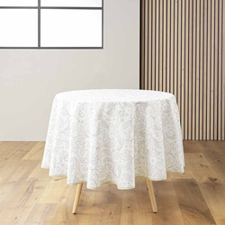 Fata de masă cu decorațiuni strălucitoare, LEYA, Ø 180 cm