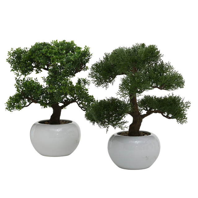Planta artificiala in ghiveci bonsai, 33 cm, de interior