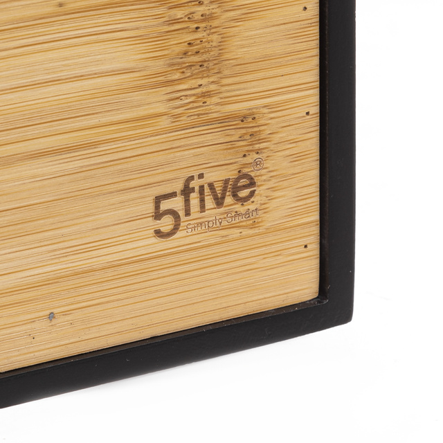 Cutie pentru accesorii BAVA, din bambus, cu 3 sertare