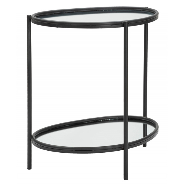 Masuta cu blaturi oglinda, 58 x 53 x 37 cm