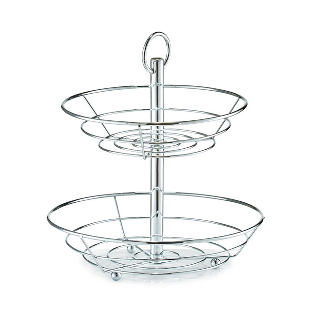 Platou pentru fructe, 2 niveluri - oțel cromat, ZELLER