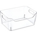 Organizator din plastic transparent, 5 l