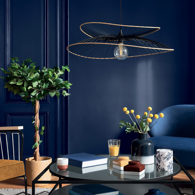 Lampă suspendată ALARA cu o umbră metalică, Ø 69 cm