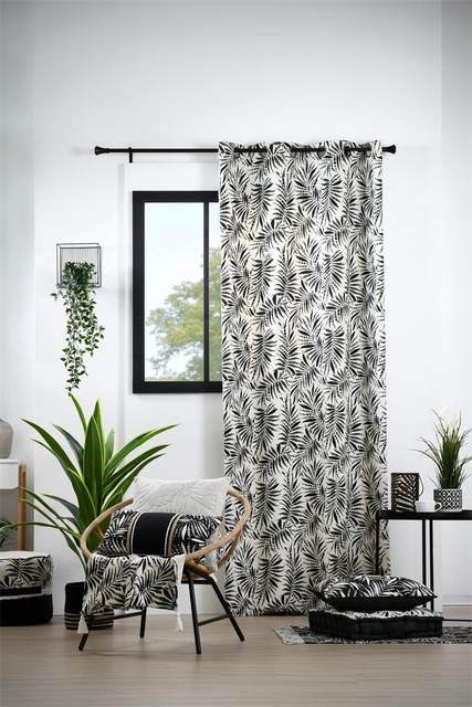 Pouf din bumbac ZIANA, Ø 40 cm