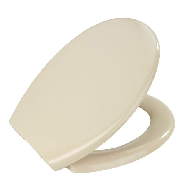 Capacul de toaletă OTTANA BEIGE - Duroplast, cu cădere lentă, WENKO, bej