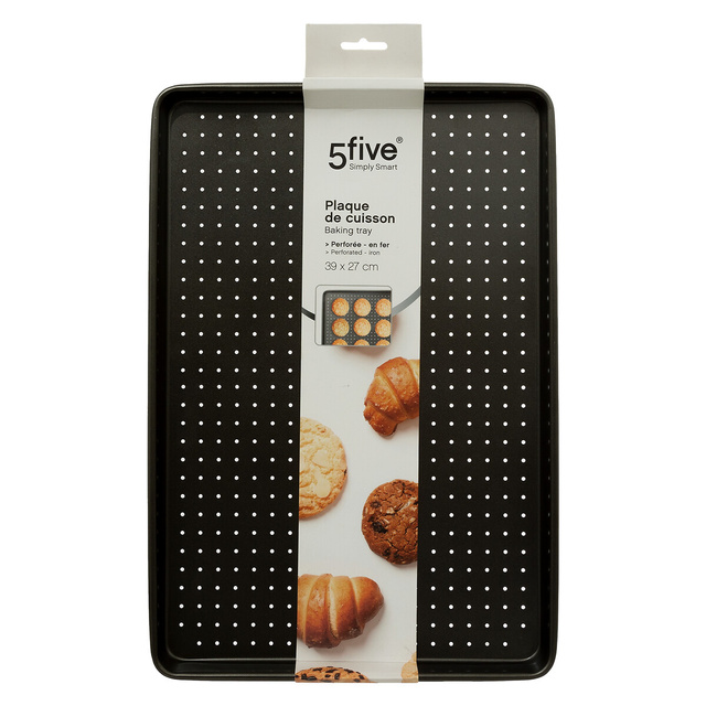 Tava de copt perforata, 39 x 27 cm