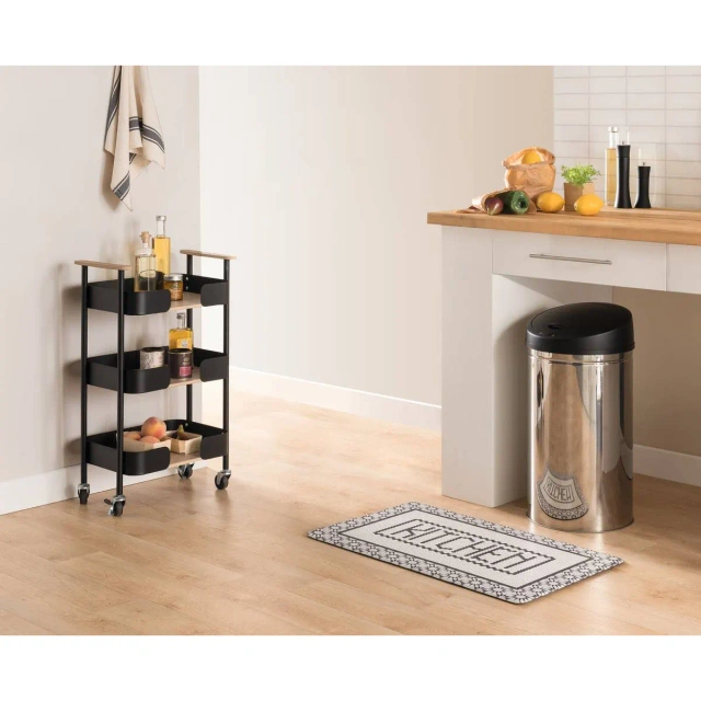 Coș de gunoi automat din inox, fără atingere, 42 l