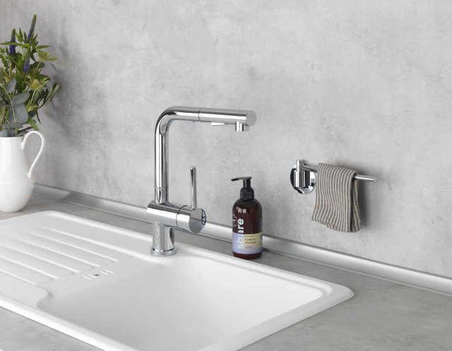 Suport Turbo-Loc pentru prosop de bucătărie sau baie, WENKO