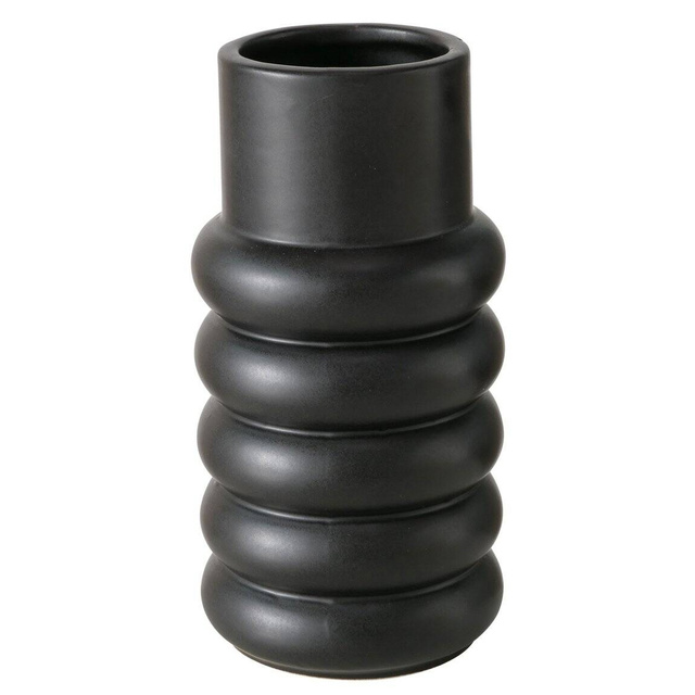 Vaza Mirabella, din gresie,
14 cm, negru